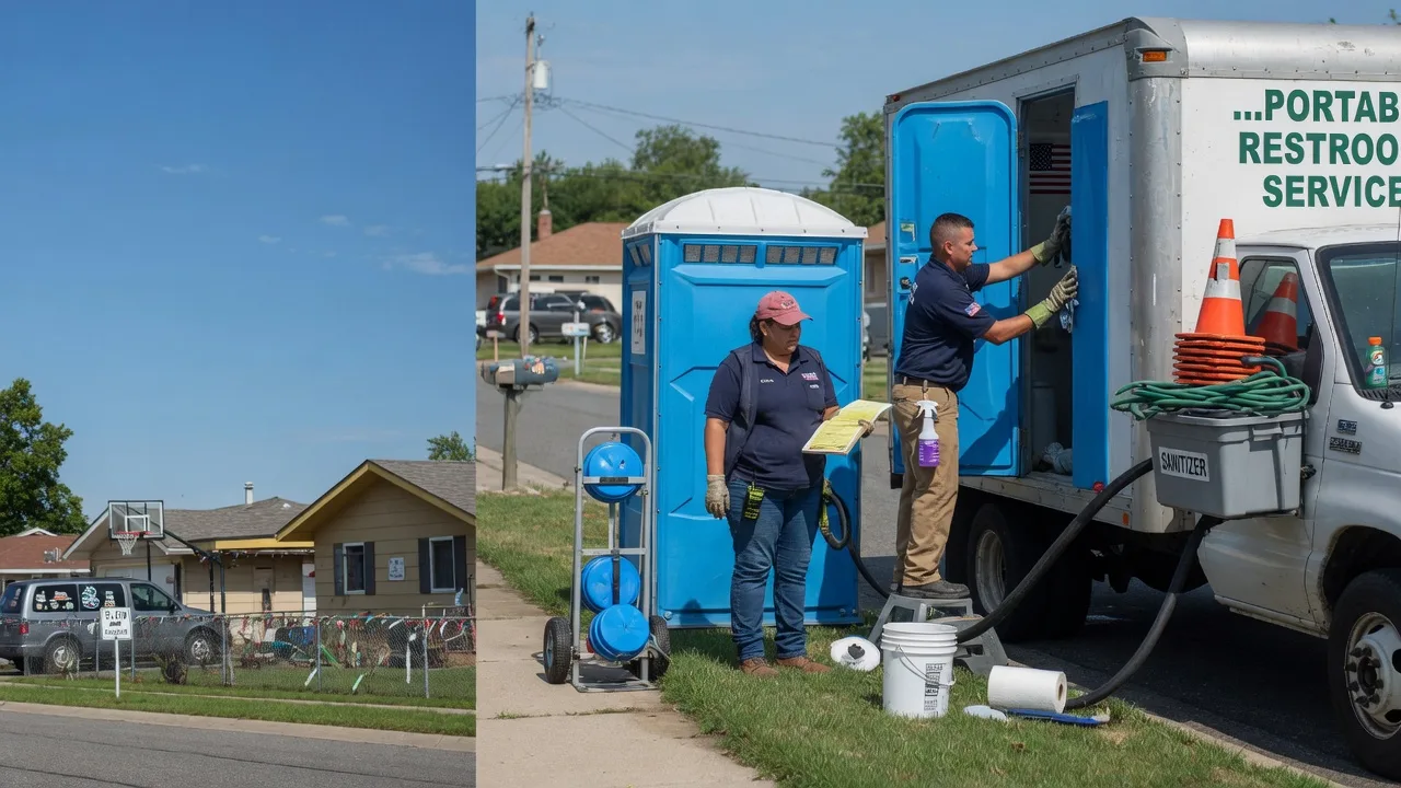 Portable Toilet Rental in Oakdale, PA near me